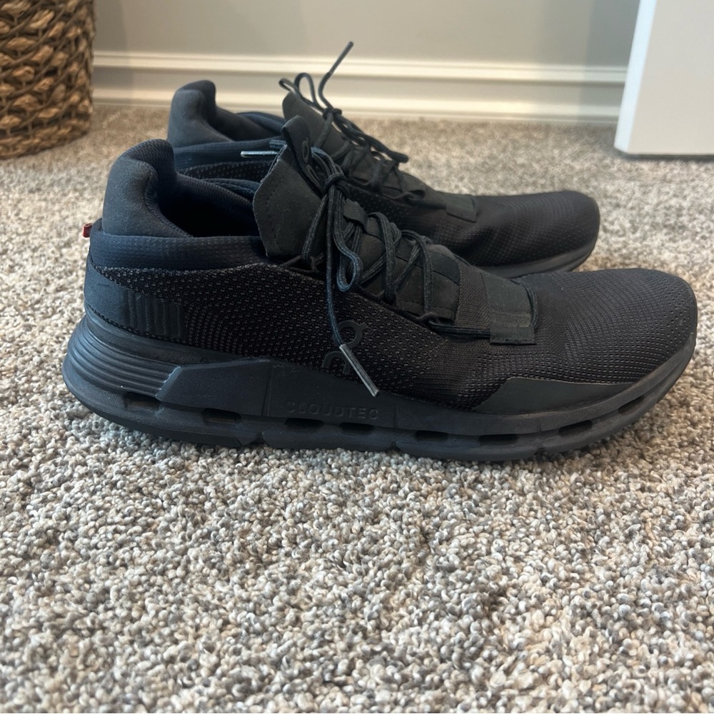 Men’s On Cloud Running Shoes Cloudnova Black Eclipse 11